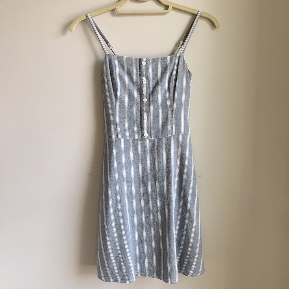 Hollister Blue & White Sundress